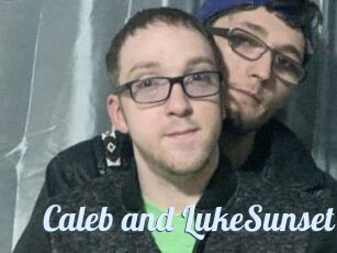 Caleb_and_LukeSunset