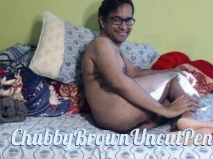 ChubbyBrownUncutPenis